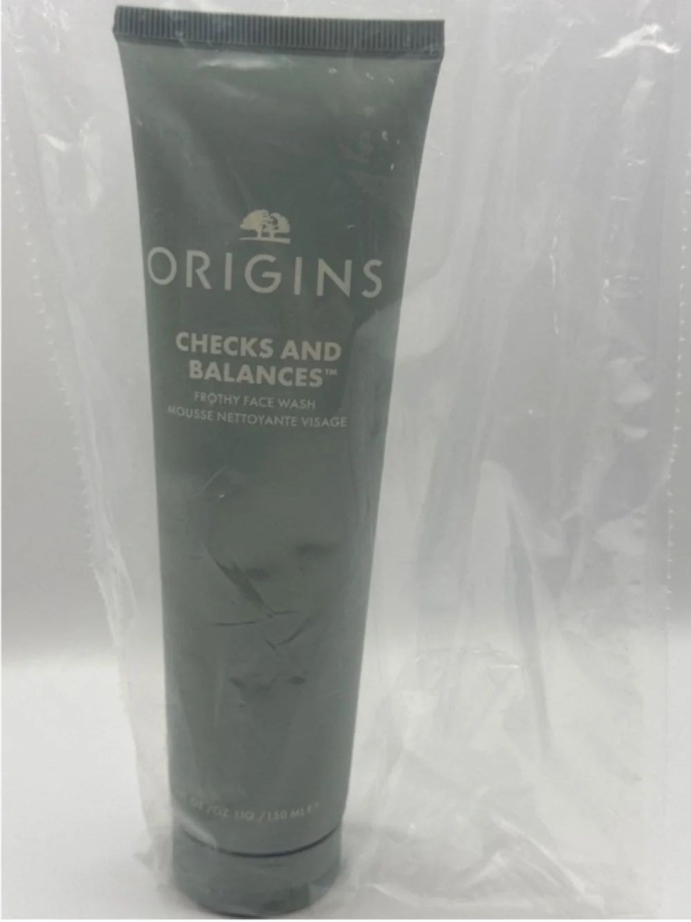 Origins Checks and Balances Frothy Face Wash 5 oz NEW! FULL SIZE!